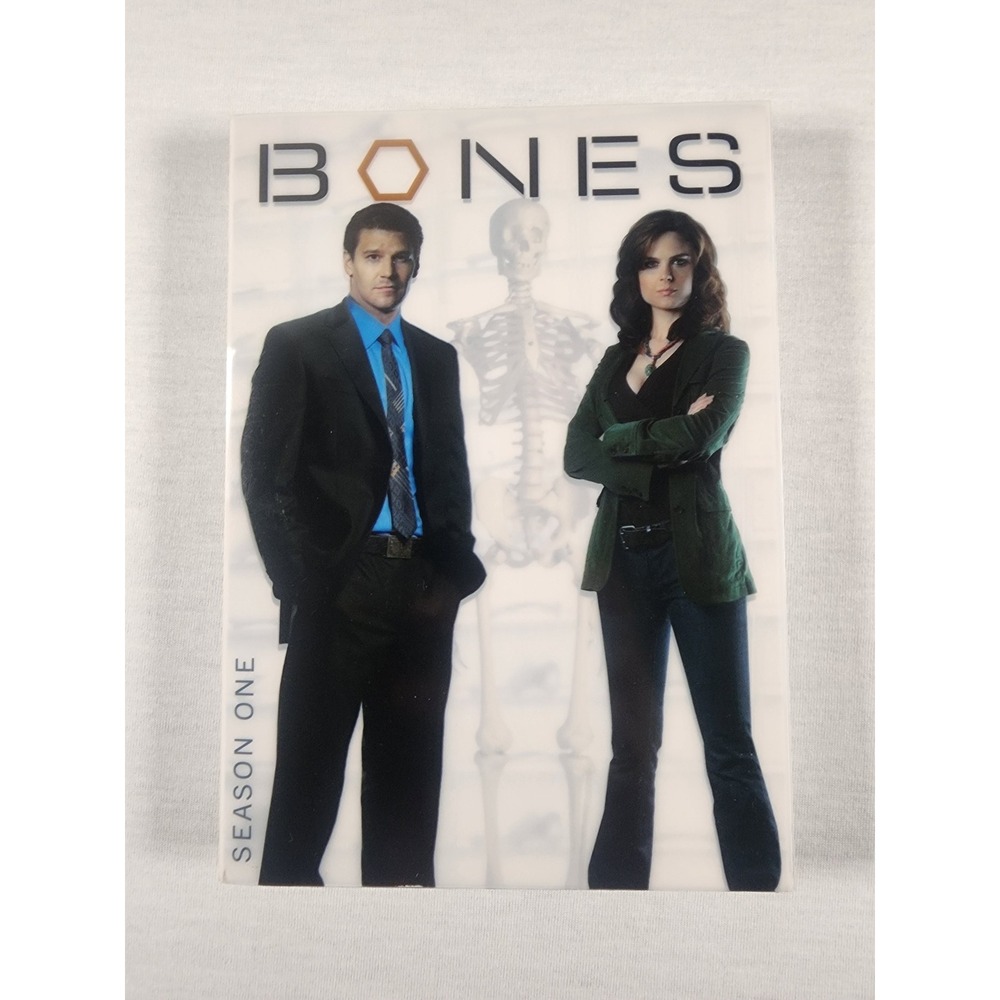 Bones Season One‎ 1 DVD 4-Disc Set David Boreanaz Emily Deschanel 2006 TV Series